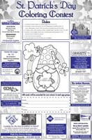 St. Patrick's Day Coloring Contest
