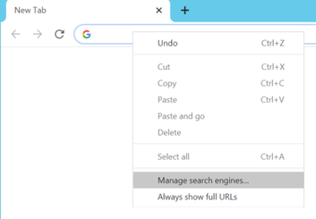 search shortcut